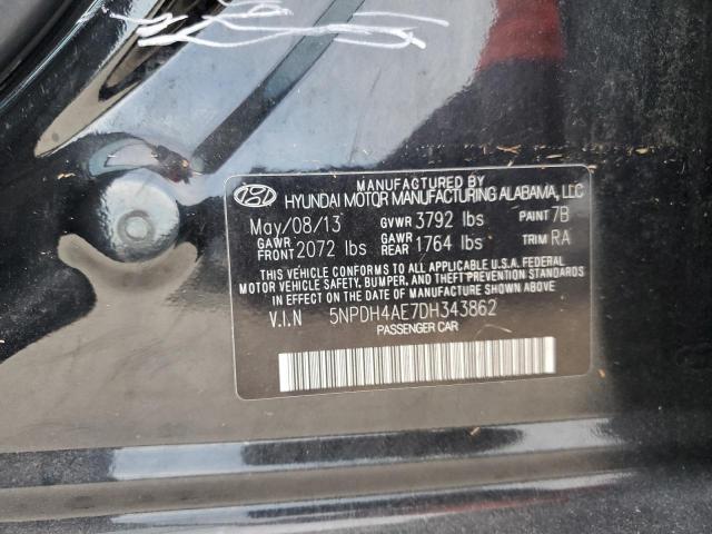 Photo 12 VIN: 5NPDH4AE7DH343862 - HYUNDAI ELANTRA GL 