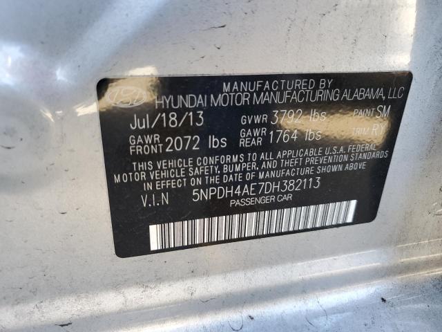 Photo 11 VIN: 5NPDH4AE7DH382113 - HYUNDAI ELANTRA 