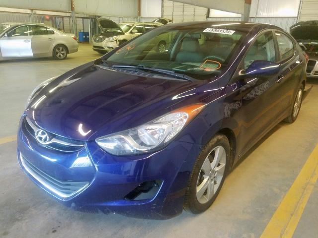 Photo 1 VIN: 5NPDH4AE7DH386033 - HYUNDAI ELANTRA GL 