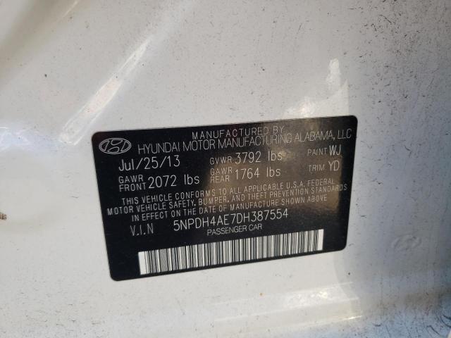 Photo 11 VIN: 5NPDH4AE7DH387554 - HYUNDAI ELANTRA 