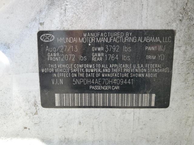 Photo 11 VIN: 5NPDH4AE7DH409441 - HYUNDAI ELANTRA 