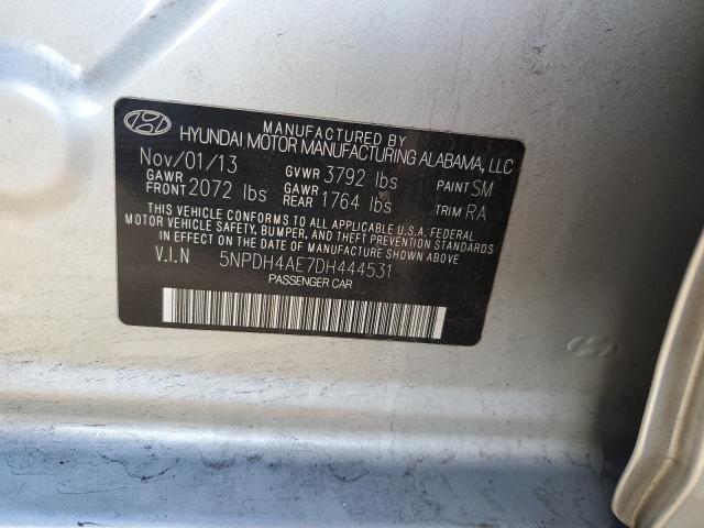 Photo 11 VIN: 5NPDH4AE7DH444531 - HYUNDAI ELANTRA 