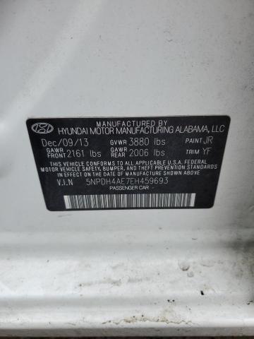 Photo 12 VIN: 5NPDH4AE7EH459693 - HYUNDAI ELANTRA 