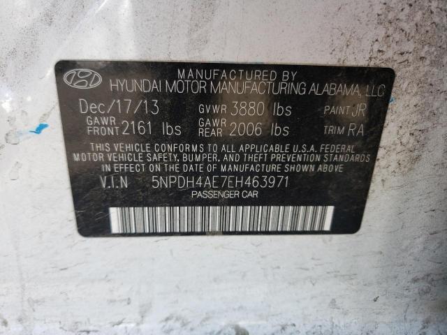 Photo 9 VIN: 5NPDH4AE7EH463971 - HYUNDAI ELANTRA 