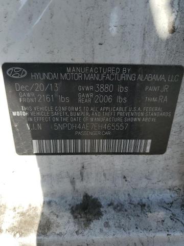 Photo 11 VIN: 5NPDH4AE7EH465557 - HYUNDAI ELANTRA 