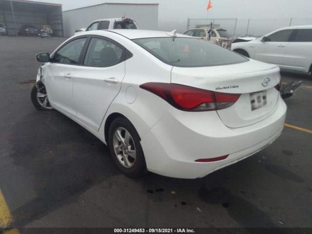 Photo 2 VIN: 5NPDH4AE7EH475862 - HYUNDAI ELANTRA 