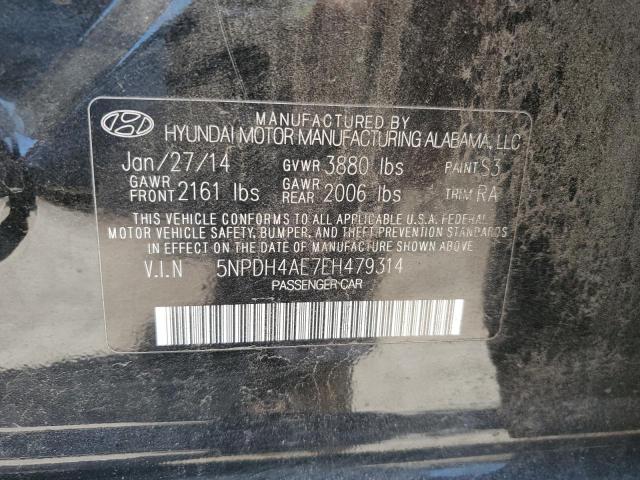 Photo 11 VIN: 5NPDH4AE7EH479314 - HYUNDAI ELANTRA 