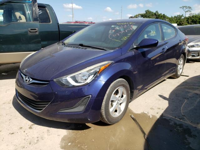 Photo 1 VIN: 5NPDH4AE7EH481970 - HYUNDAI ELANTRA SE 