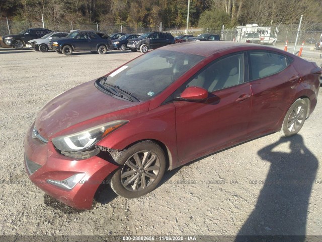 Photo 1 VIN: 5NPDH4AE7EH489535 - HYUNDAI ELANTRA 