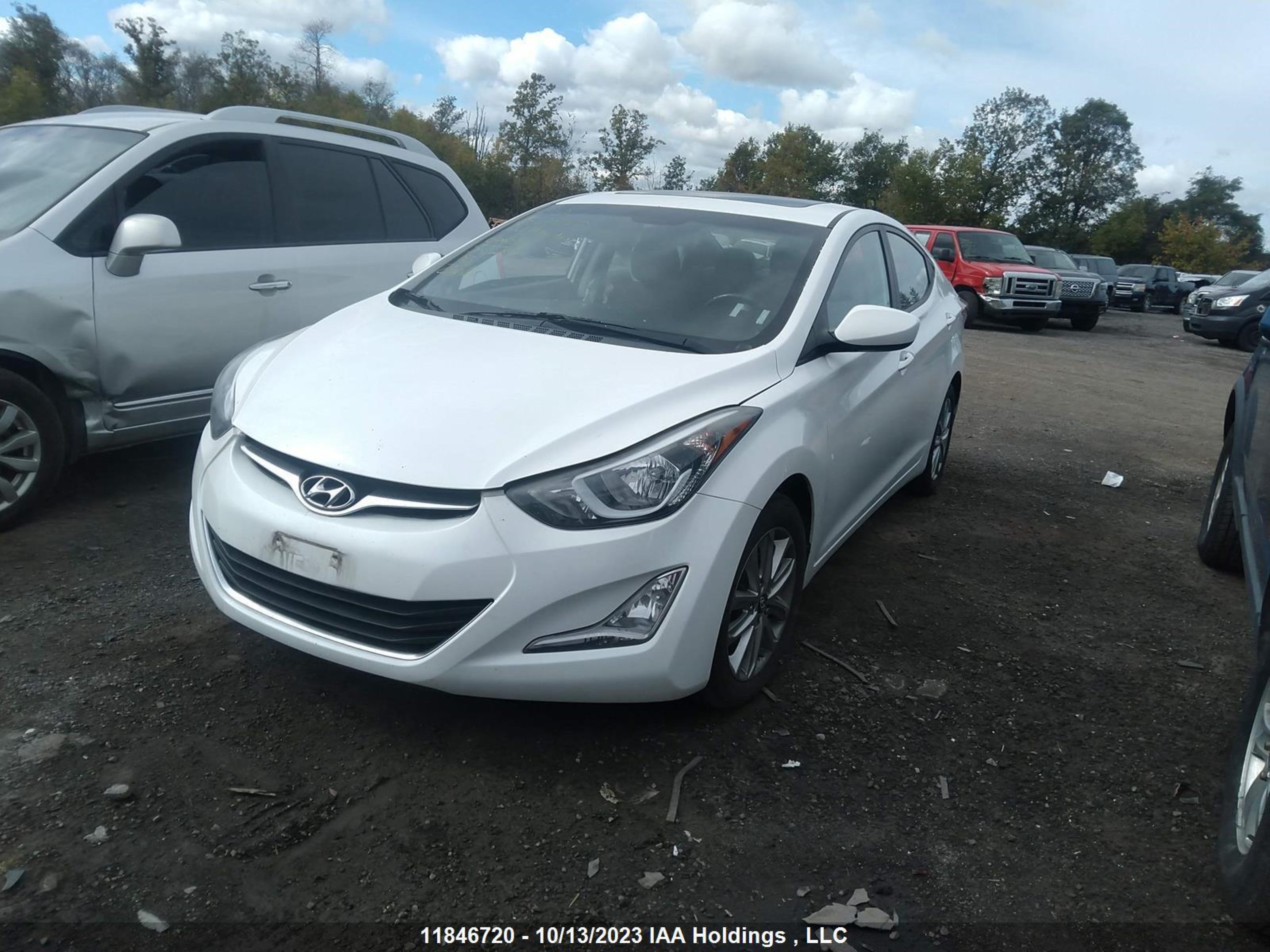 Photo 1 VIN: 5NPDH4AE7EH523389 - HYUNDAI ELANTRA 