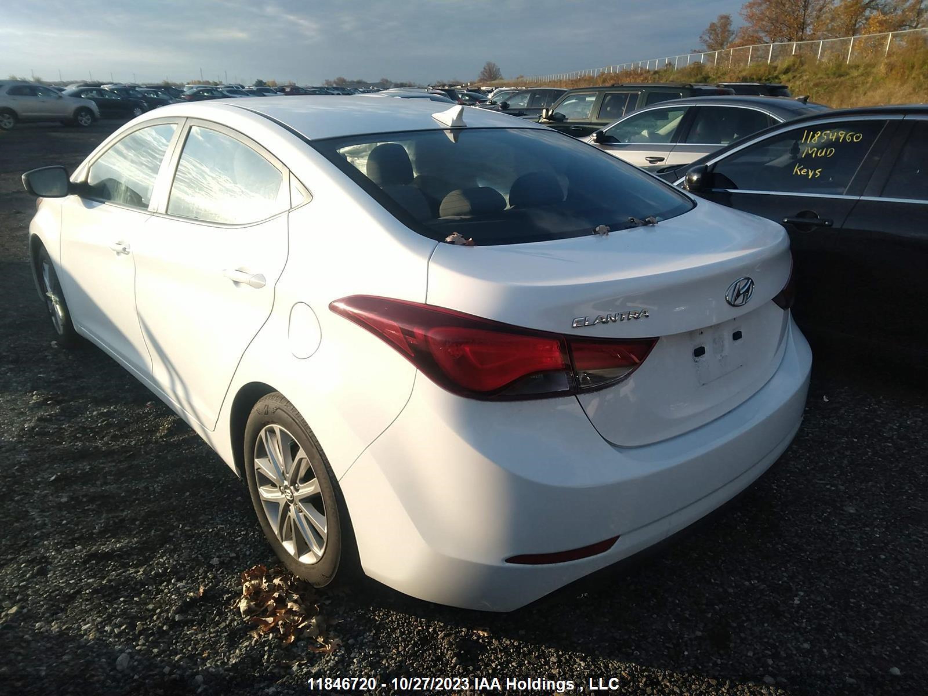 Photo 2 VIN: 5NPDH4AE7EH523389 - HYUNDAI ELANTRA 