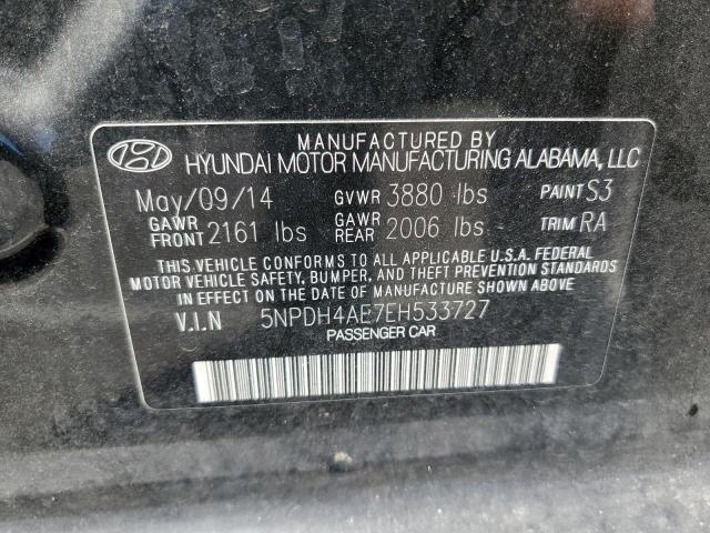 Photo 11 VIN: 5NPDH4AE7EH533727 - HYUNDAI ELANTRA 