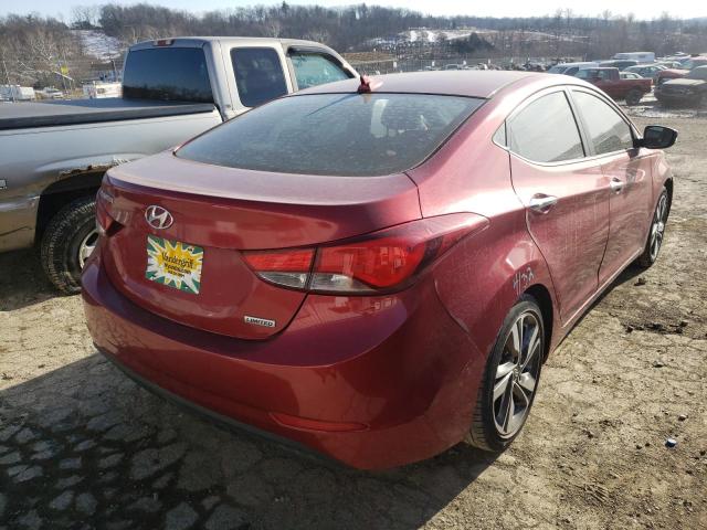 Photo 3 VIN: 5NPDH4AE7EH544503 - HYUNDAI ELANTRA SE 