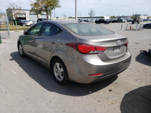 Photo 2 VIN: 5NPDH4AE7FH550853 - HYUNDAI ELANTRA SE 