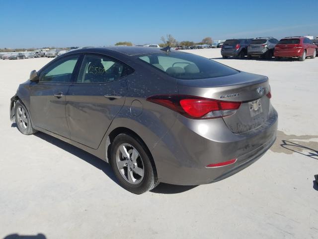 Photo 2 VIN: 5NPDH4AE7FH589491 - HYUNDAI ELANTRA SE 