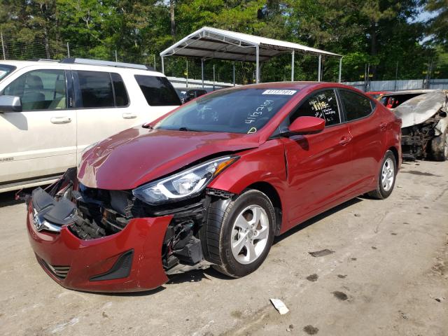 Photo 1 VIN: 5NPDH4AE7FH589877 - HYUNDAI ELANTRA SE 