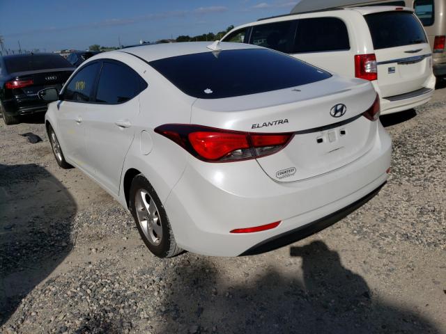 Photo 2 VIN: 5NPDH4AE7FH589992 - HYUNDAI ELANTRA SE 