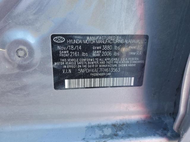 Photo 11 VIN: 5NPDH4AE7FH613563 - HYUNDAI ELANTRA 