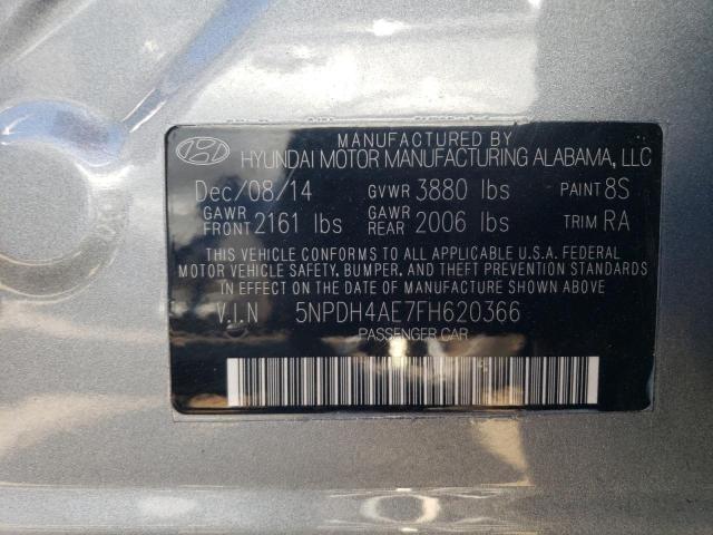 Photo 11 VIN: 5NPDH4AE7FH620366 - HYUNDAI ELANTRA 