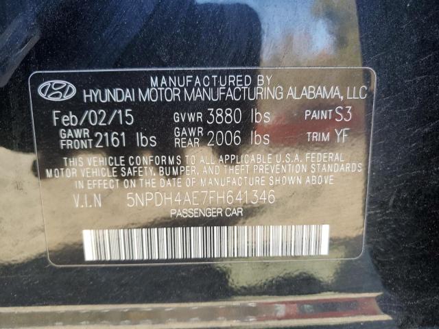 Photo 11 VIN: 5NPDH4AE7FH641346 - HYUNDAI ELANTRA 