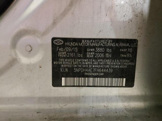 Photo 11 VIN: 5NPDH4AE7FH644439 - HYUNDAI ELANTRA 