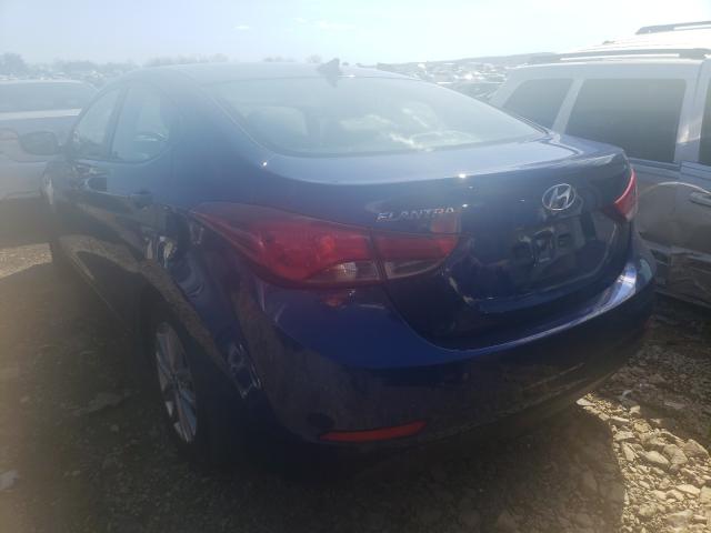 Photo 2 VIN: 5NPDH4AE7GH654891 - HYUNDAI ELANTRA SE 