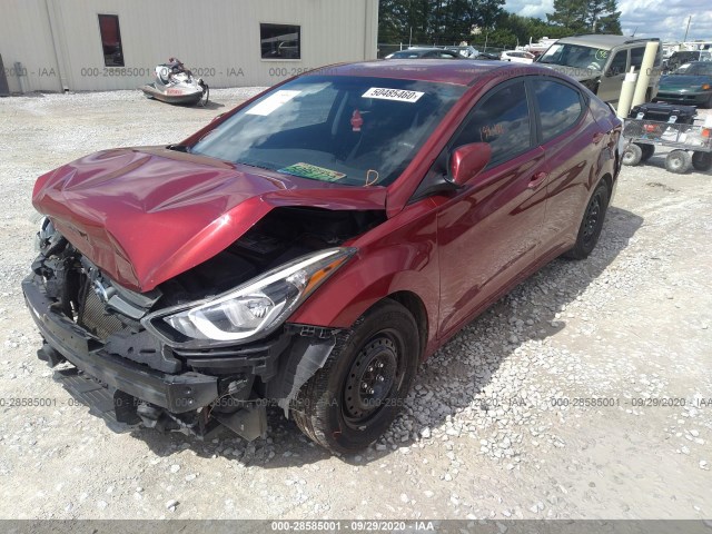 Photo 1 VIN: 5NPDH4AE7GH665258 - HYUNDAI ELANTRA 