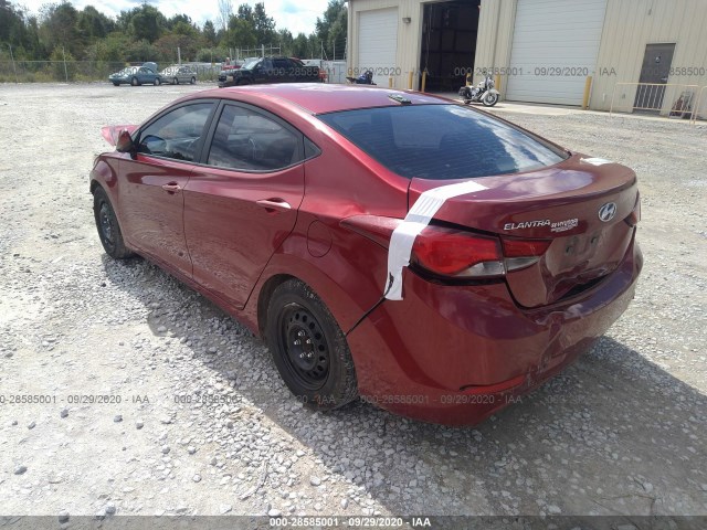 Photo 2 VIN: 5NPDH4AE7GH665258 - HYUNDAI ELANTRA 