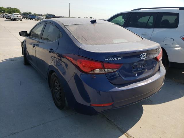 Photo 2 VIN: 5NPDH4AE7GH667821 - HYUNDAI ELANTRA SE 