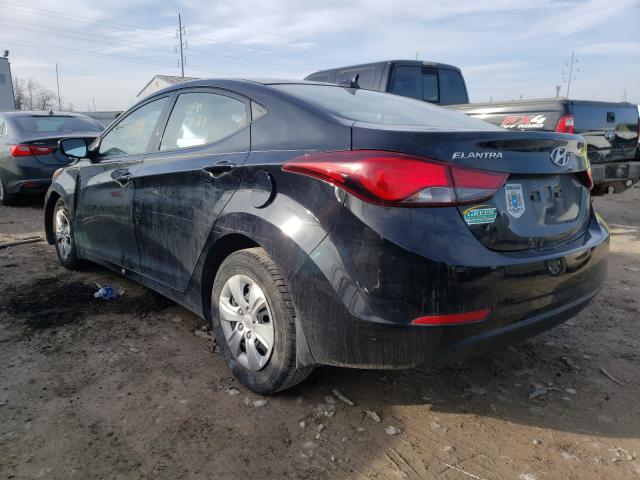 Photo 2 VIN: 5NPDH4AE7GH668452 - HYUNDAI ELANTRA SE 