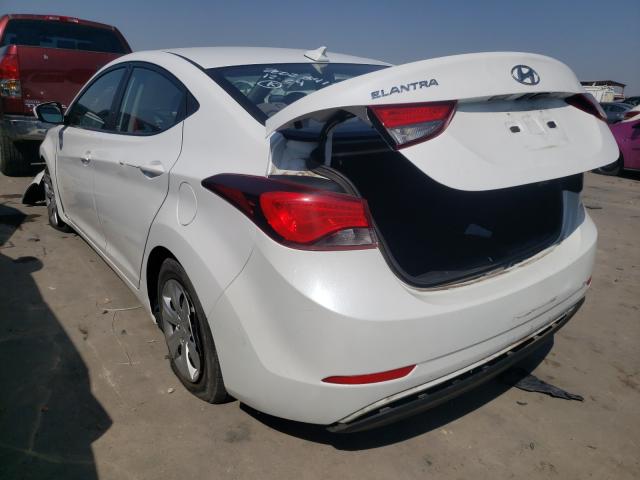 Photo 2 VIN: 5NPDH4AE7GH675191 - HYUNDAI ELANTRA SE 