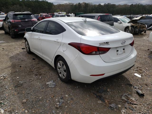 Photo 2 VIN: 5NPDH4AE7GH681508 - HYUNDAI ELANTRA SE 