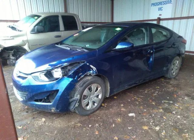 Photo 1 VIN: 5NPDH4AE7GH687390 - HYUNDAI ELANTRA 