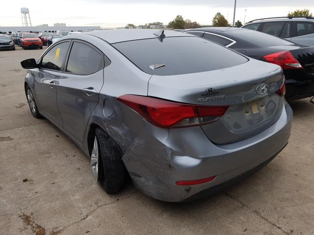 Photo 2 VIN: 5NPDH4AE7GH700963 - HYUNDAI ELANTRA SE 