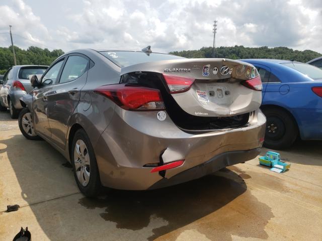 Photo 2 VIN: 5NPDH4AE7GH702745 - HYUNDAI ELANTRA SE 