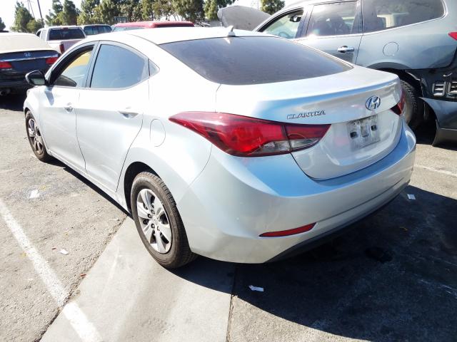 Photo 2 VIN: 5NPDH4AE7GH706309 - HYUNDAI ELANTRA SE 