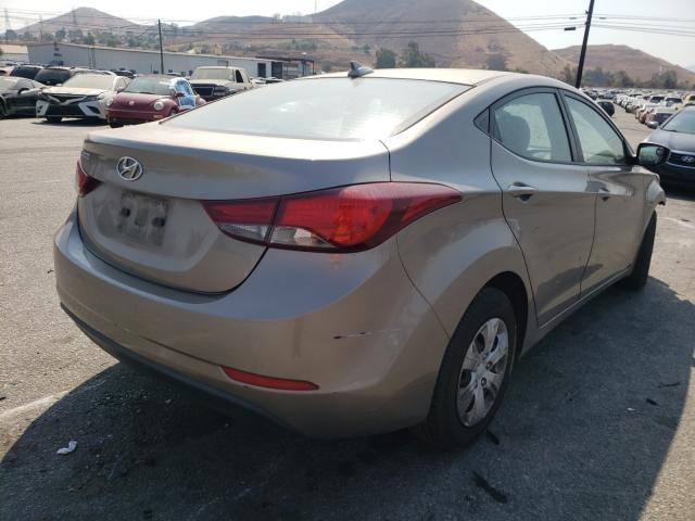 Photo 3 VIN: 5NPDH4AE7GH707444 - HYUNDAI ELANTRA SE 