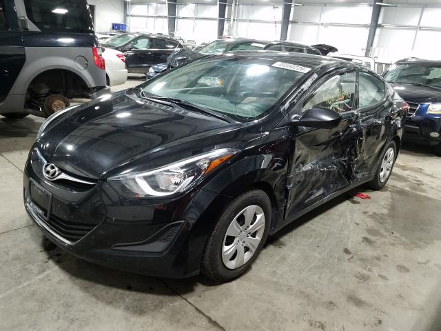 Photo 1 VIN: 5NPDH4AE7GH712966 - HYUNDAI ELANTRA SE 