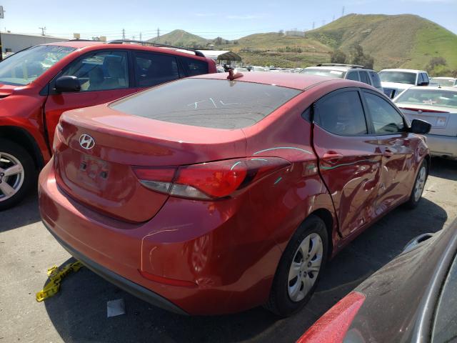 Photo 3 VIN: 5NPDH4AE7GH716581 - HYUNDAI ELANTRA SE 