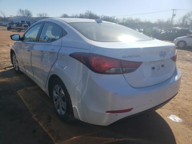 Photo 2 VIN: 5NPDH4AE7GH721652 - HYUNDAI ELANTRA SE 