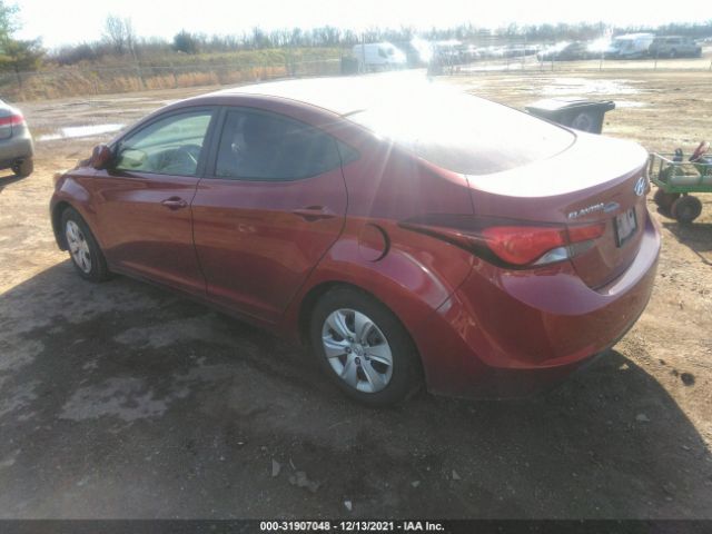 Photo 2 VIN: 5NPDH4AE7GH723823 - HYUNDAI ELANTRA 