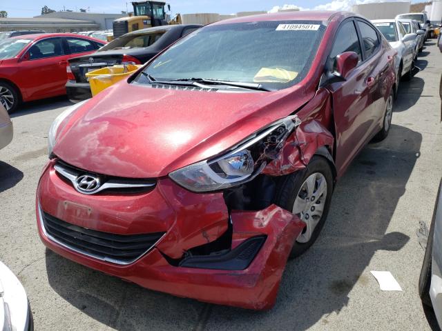 Photo 1 VIN: 5NPDH4AE7GH735633 - HYUNDAI ELANTRA SE 