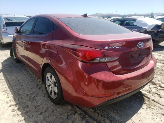 Photo 2 VIN: 5NPDH4AE7GH735633 - HYUNDAI ELANTRA SE 