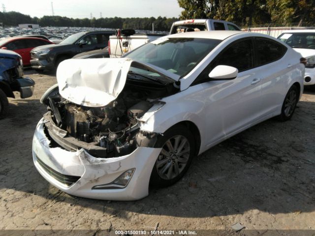 Photo 1 VIN: 5NPDH4AE7GH741643 - HYUNDAI ELANTRA 