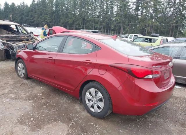 Photo 2 VIN: 5NPDH4AE7GH741948 - HYUNDAI ELANTRA 