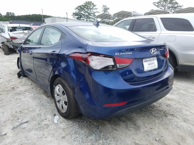 Photo 2 VIN: 5NPDH4AE7GH745739 - HYUNDAI ELANTRA SE 