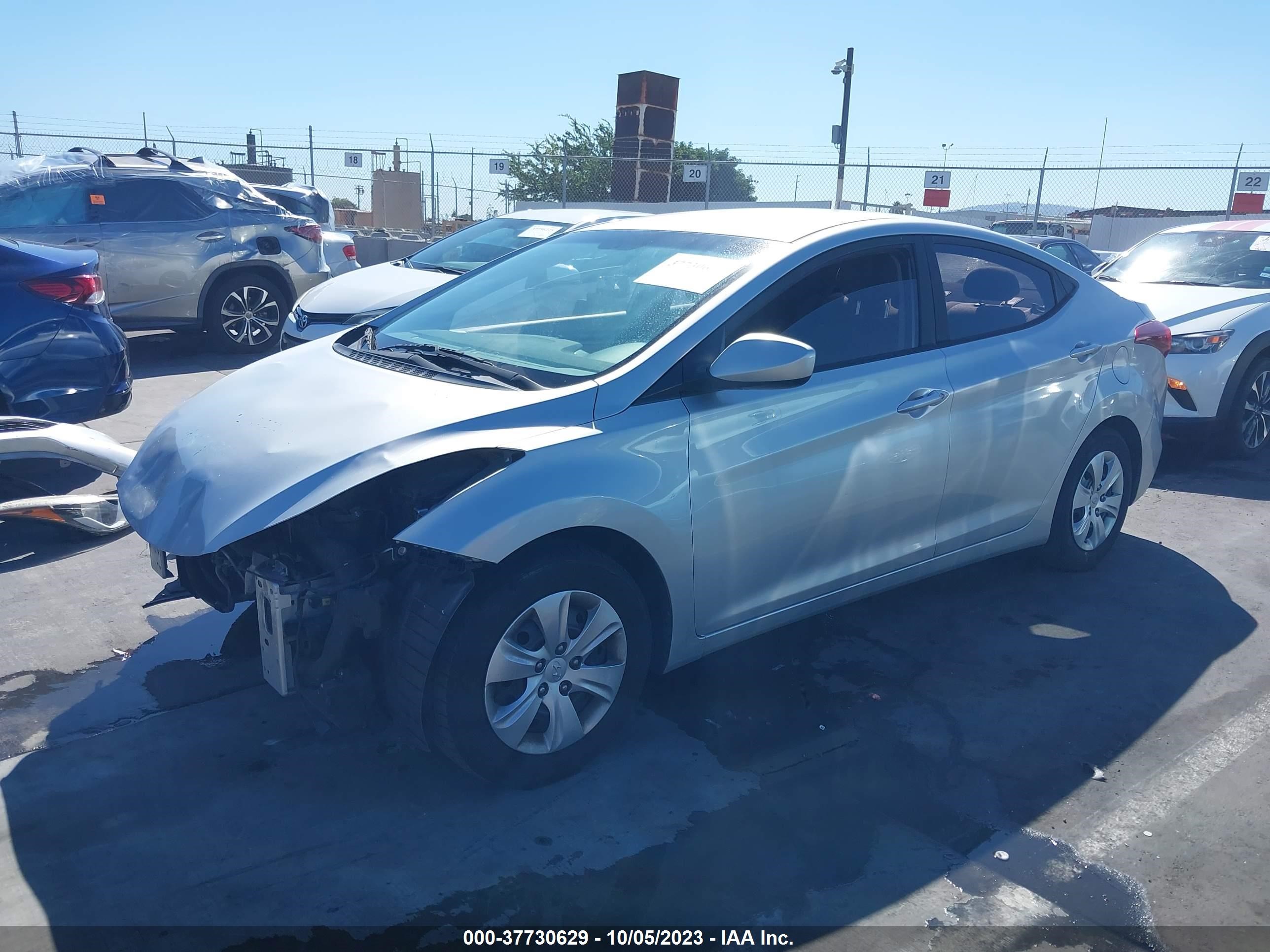 Photo 1 VIN: 5NPDH4AE7GH748382 - HYUNDAI ELANTRA 