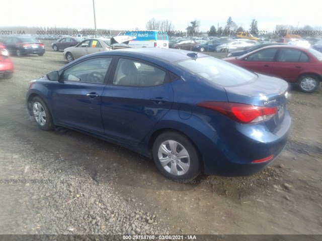 Photo 2 VIN: 5NPDH4AE7GH749662 - HYUNDAI ELANTRA 