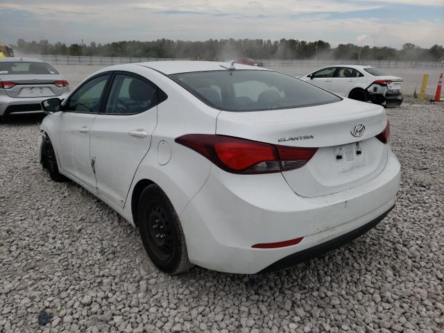 Photo 2 VIN: 5NPDH4AE7GH755199 - HYUNDAI ELANTRA SE 