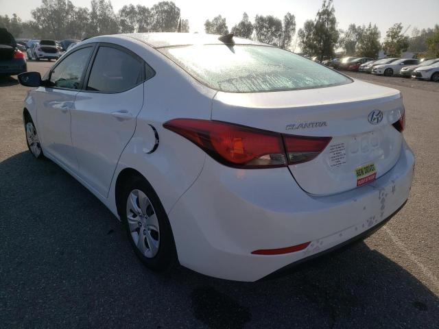 Photo 2 VIN: 5NPDH4AE7GH764775 - HYUNDAI ELANTRA SE 